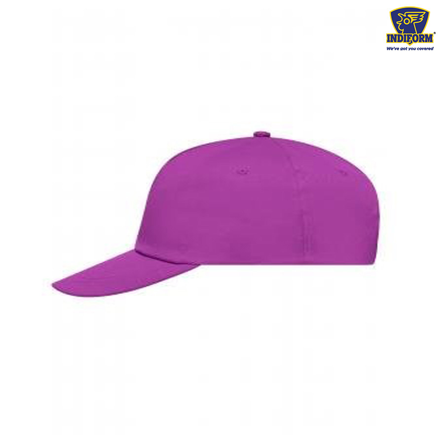 INDIFORM 5 PANEL PROMO CAP -COTTON, 250 GSM