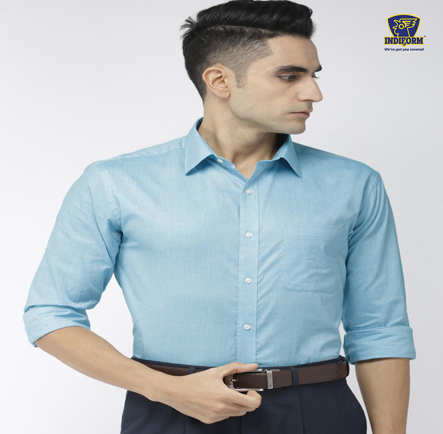 INDIFORM MALE FORMAL SHIRT-010