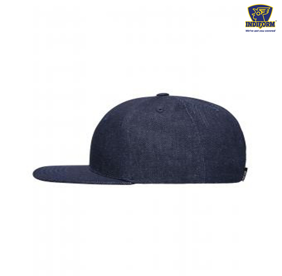 INDIFORM 6 PANEL DENIM  CAP COTTON