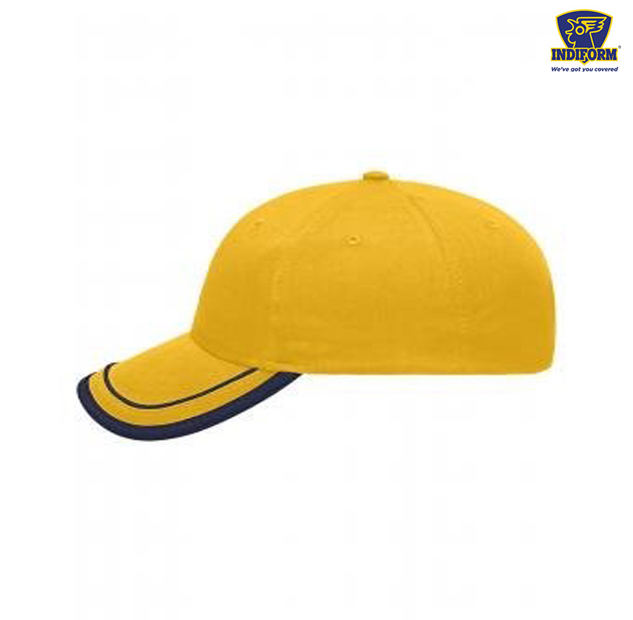 INDIFORM 6 PANEL PIPING CAP COTTON-210 GSM