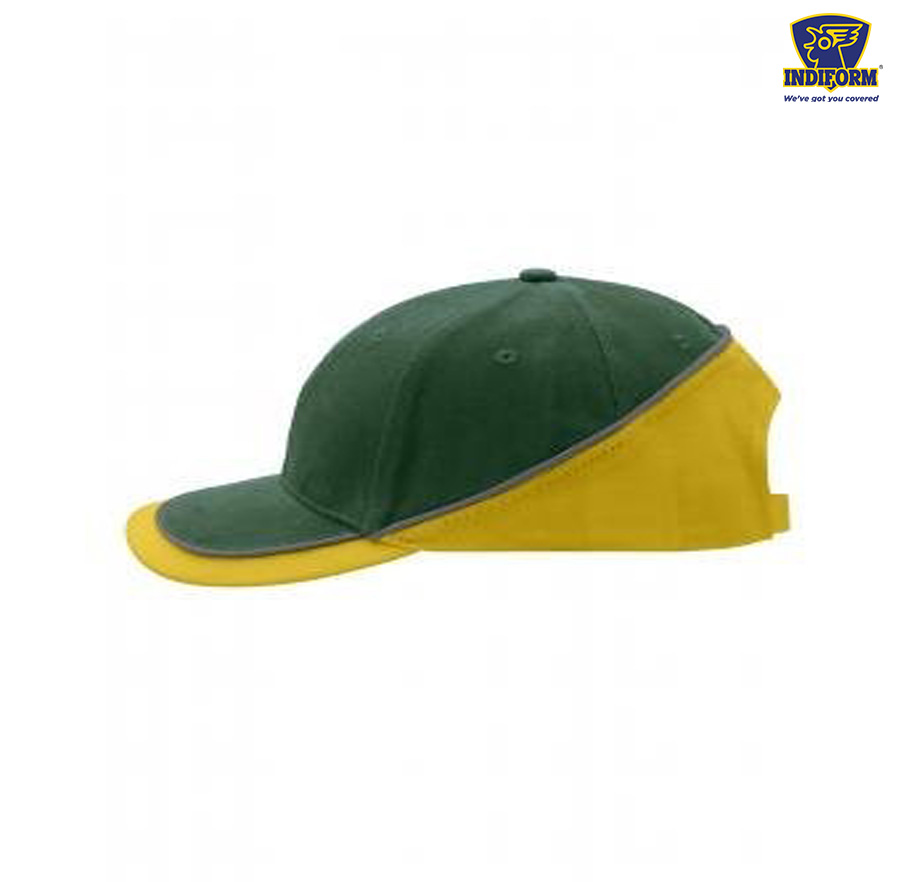 INDIFORM 6 PANEL TURBO PIPING CAP COTTON-210 GSM