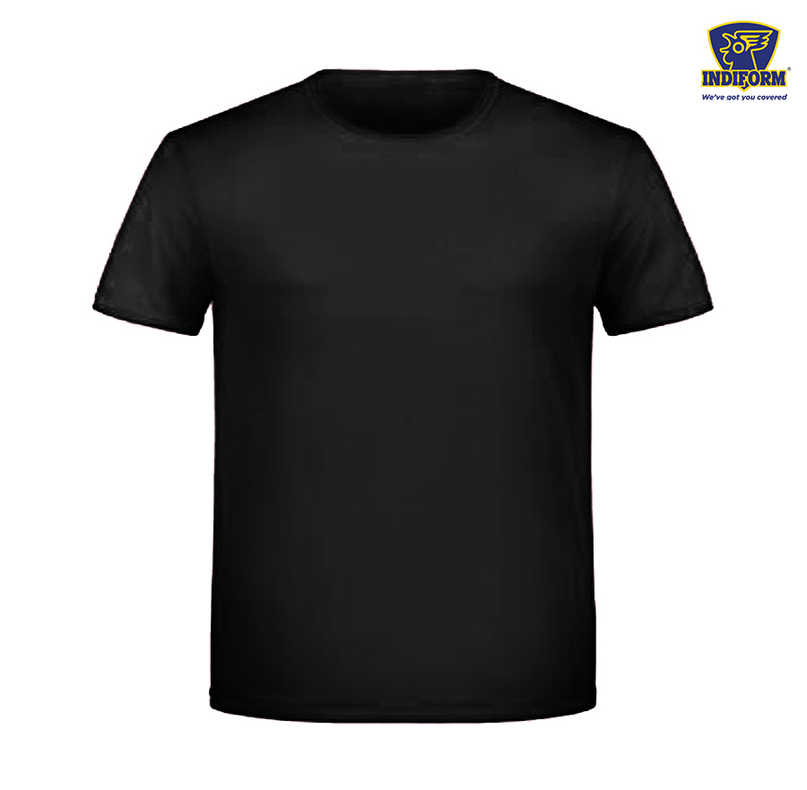 INDIFORM  MEN'S ROUND NECK TSHIRT POLYESTER -001