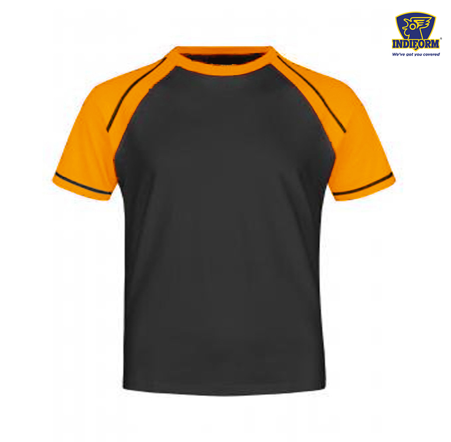 INDIFORM  MEN'S ROUND NECK TSHIRT POLYESTER -003