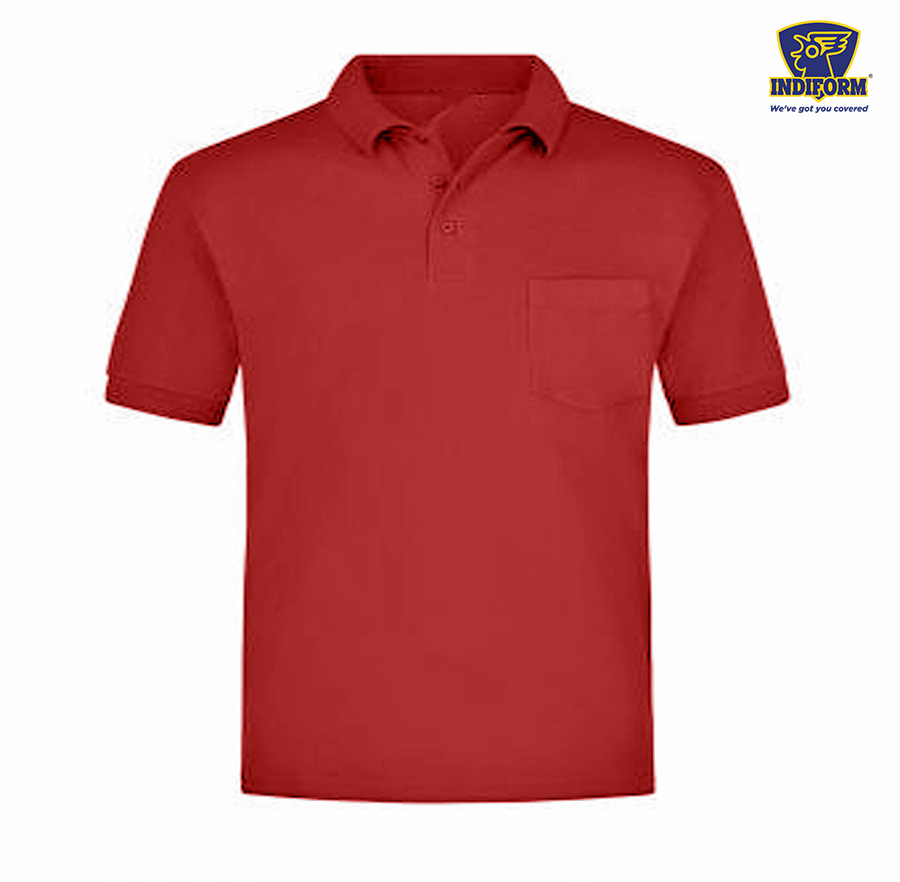 Polo shirt with pocket